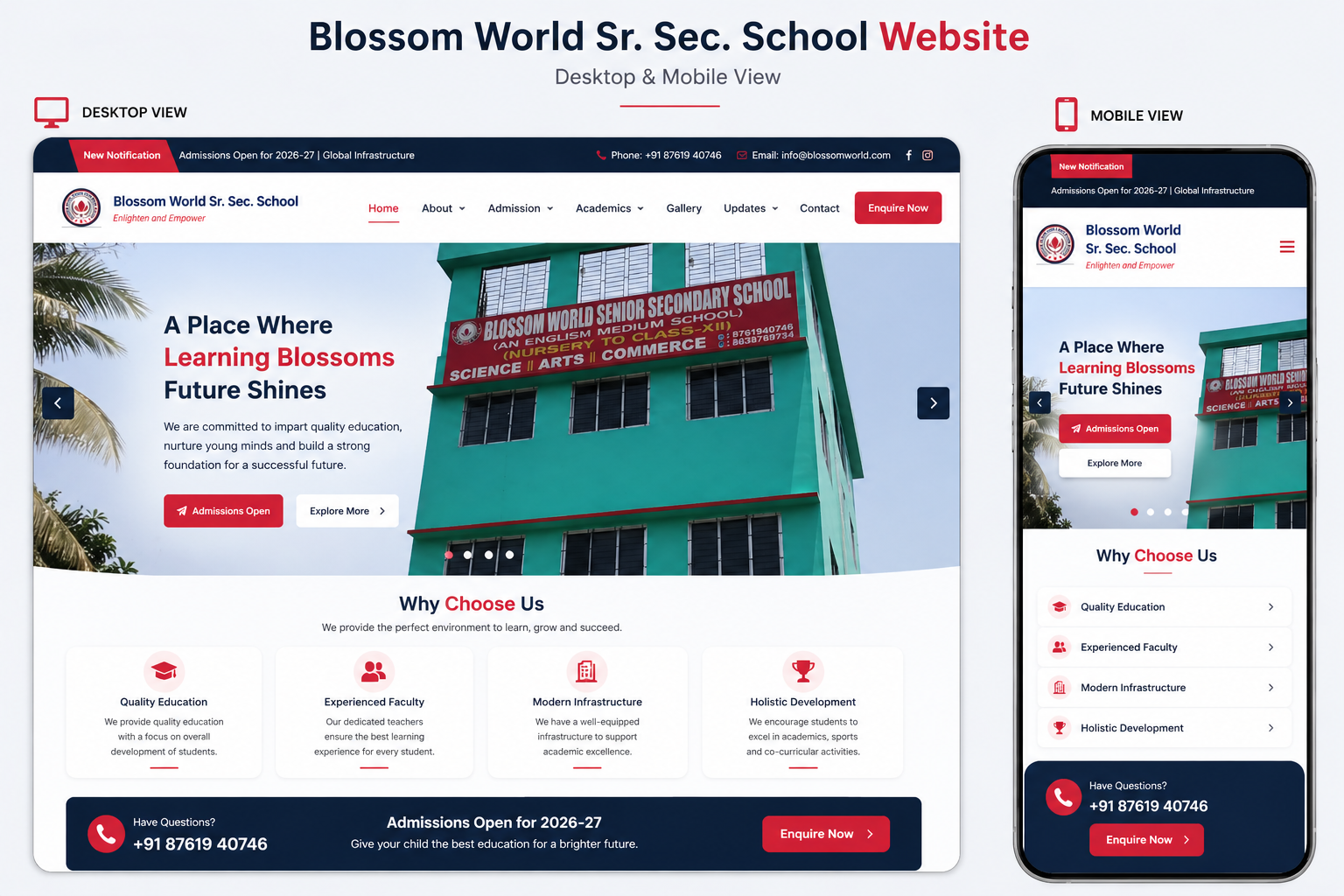 Blossom World Senior Secondary School